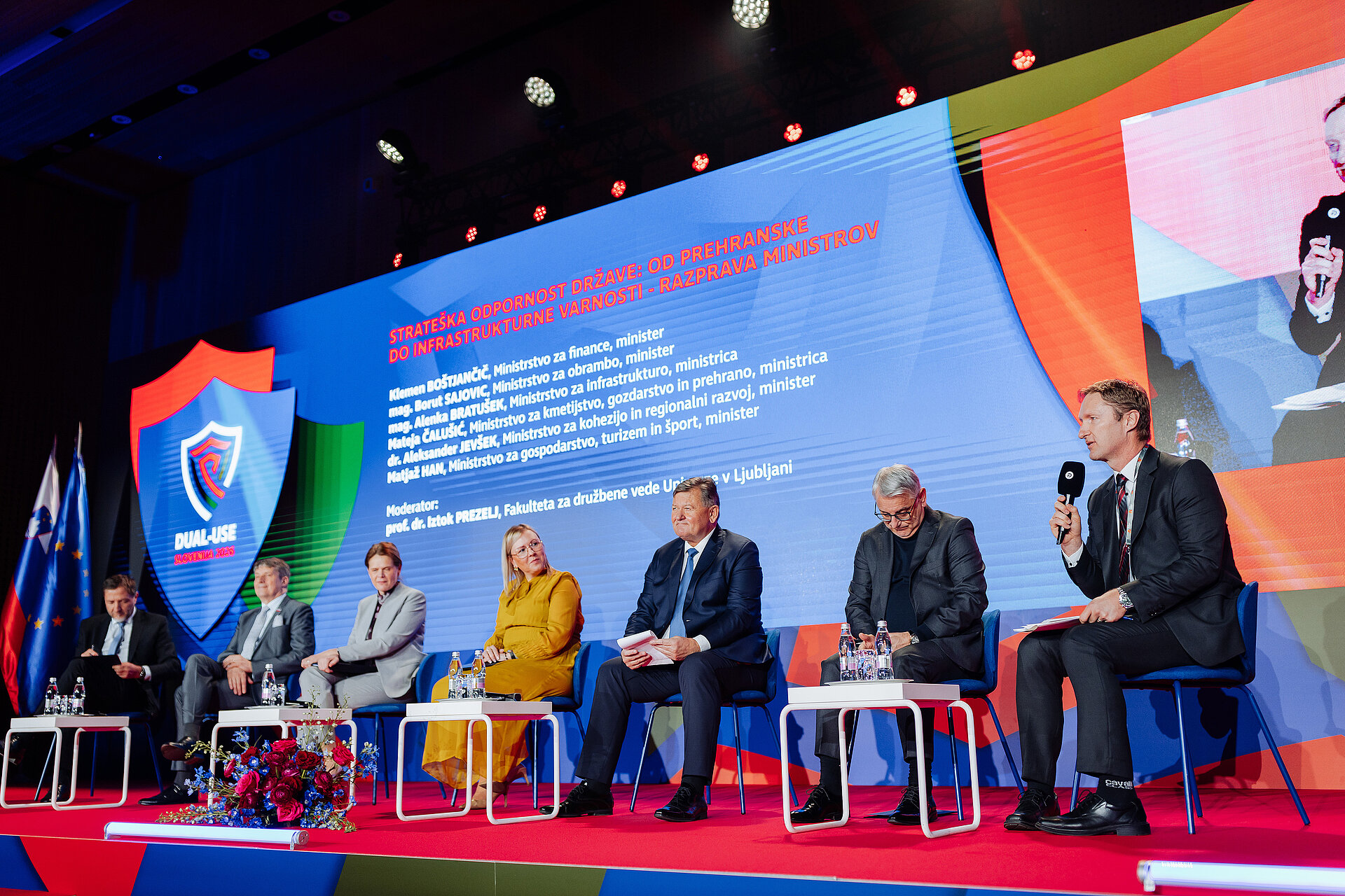 5 / 7 Okrogla miza: Strateška odpornost države. od prehranske do infrastrukturne varnosti - razprava ministrov