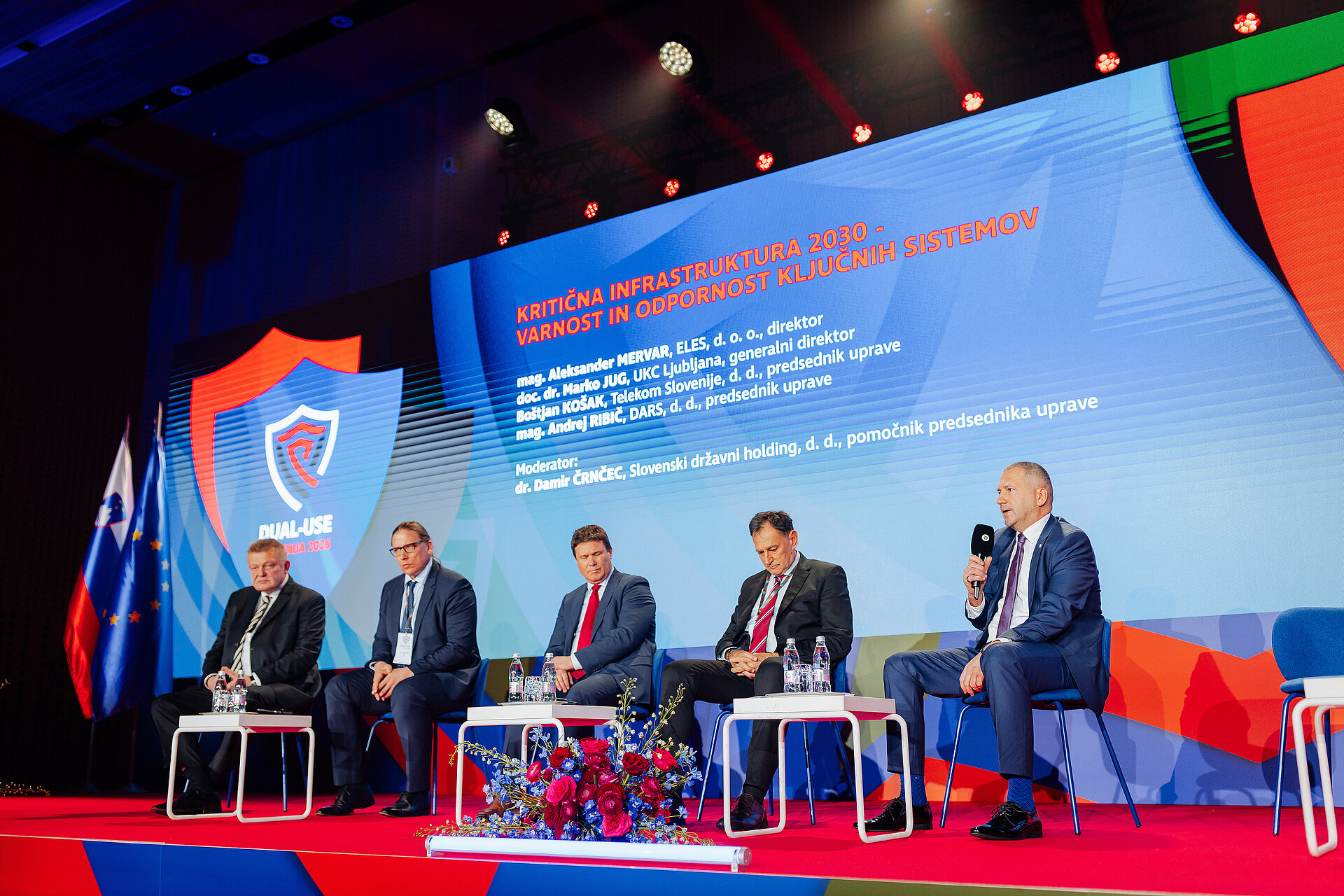 6 / 7 Okrogla miza: Kritična infrastruktura 2030 - varnost in odpornost ključnih sistemov