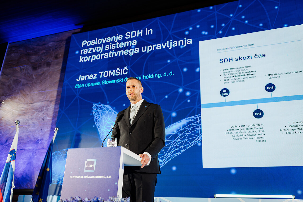 Janez Tomšič, član uprave SDH